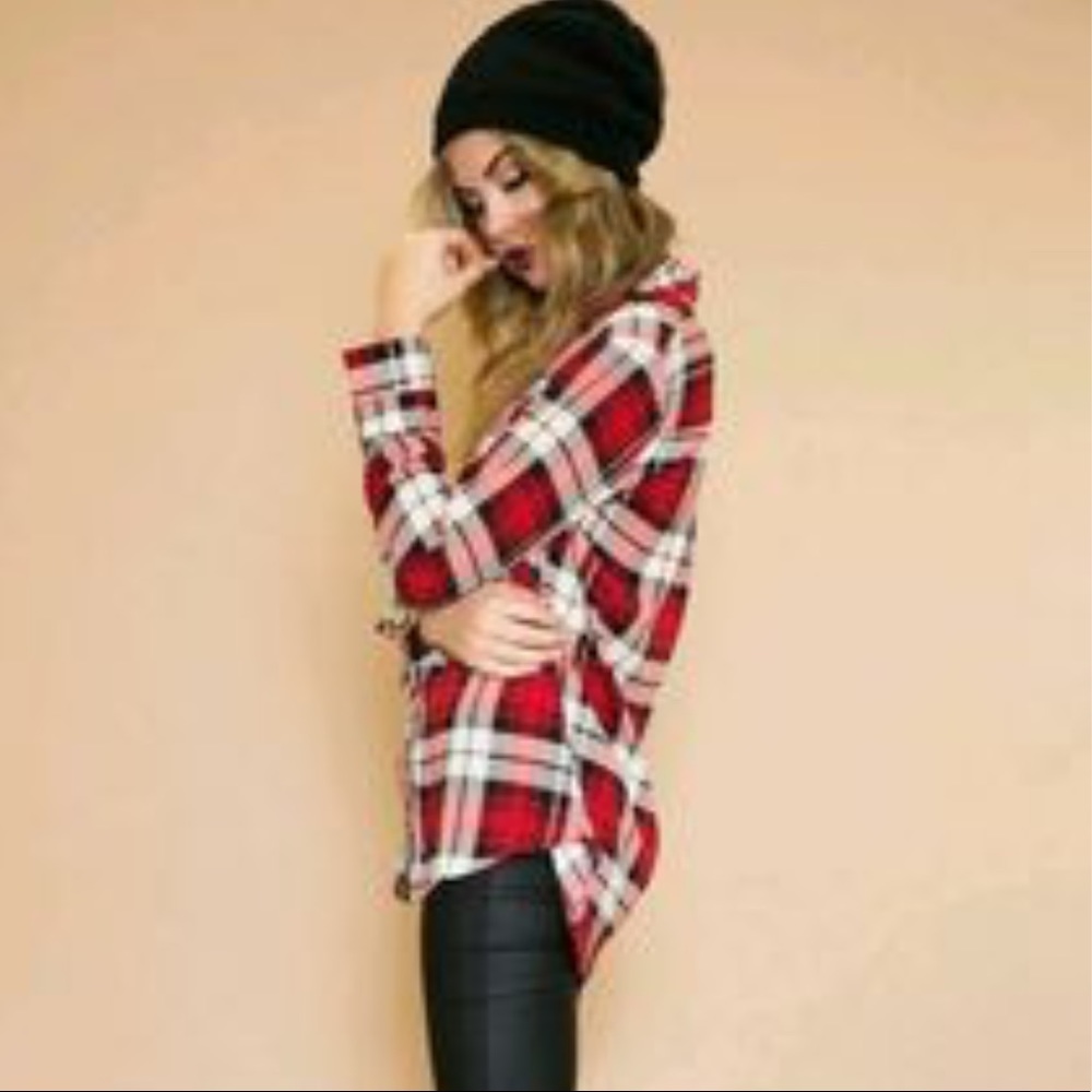 Zara Denim Collection Flannel - Picture 3 of 8